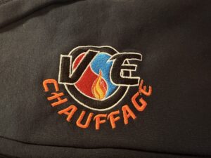 broderie ve chauffage