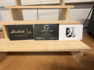 cdv finition dorée argentée