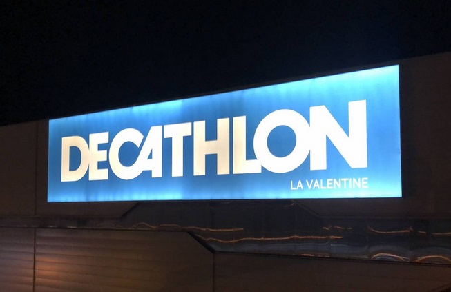 caisson lumineux retro éclairé