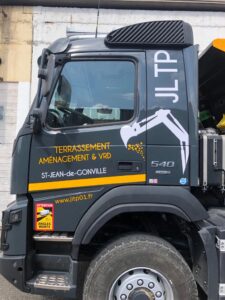 flocage camion jltp