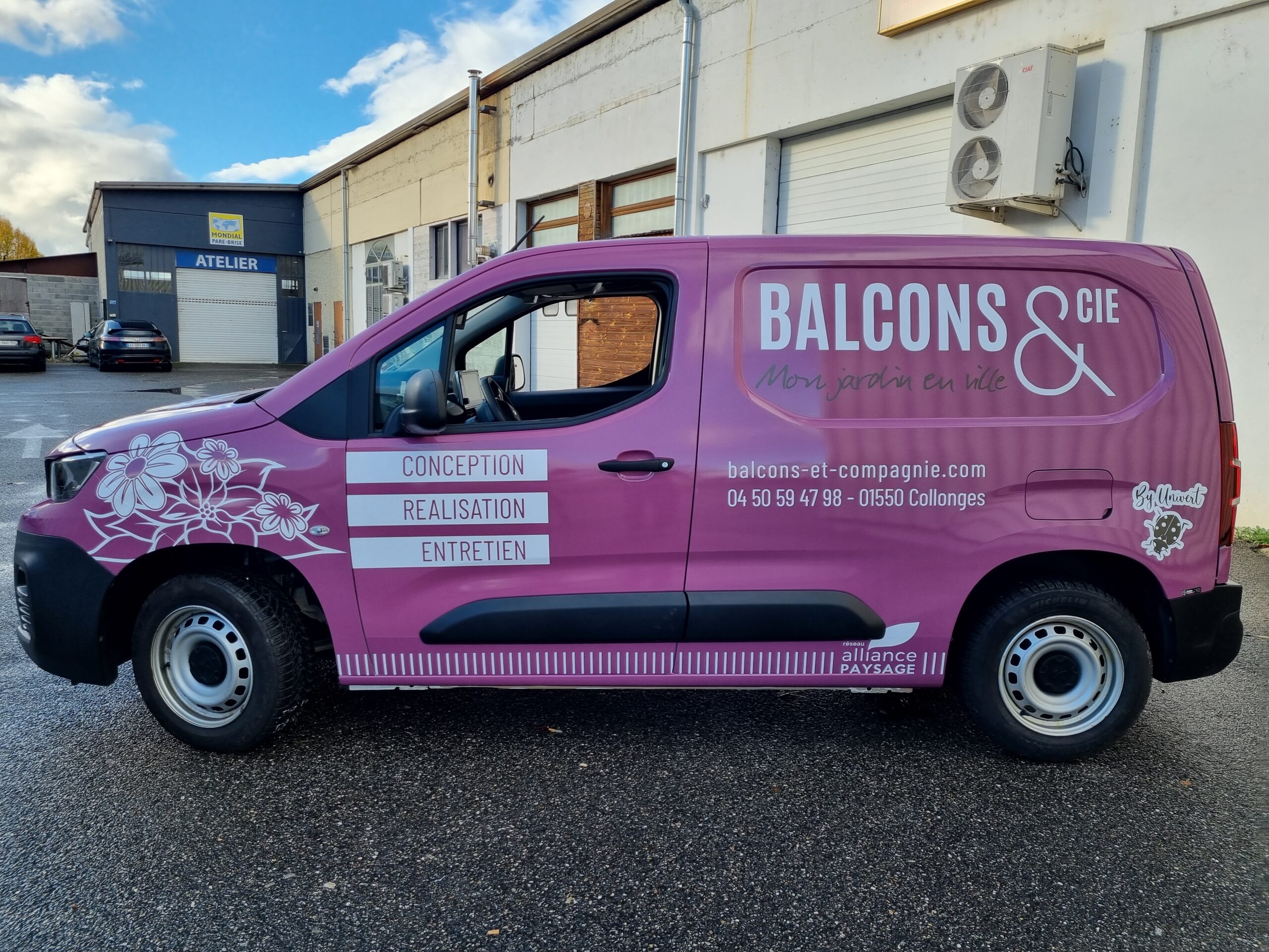 Flocage Camionnette Balconetcie Scaled