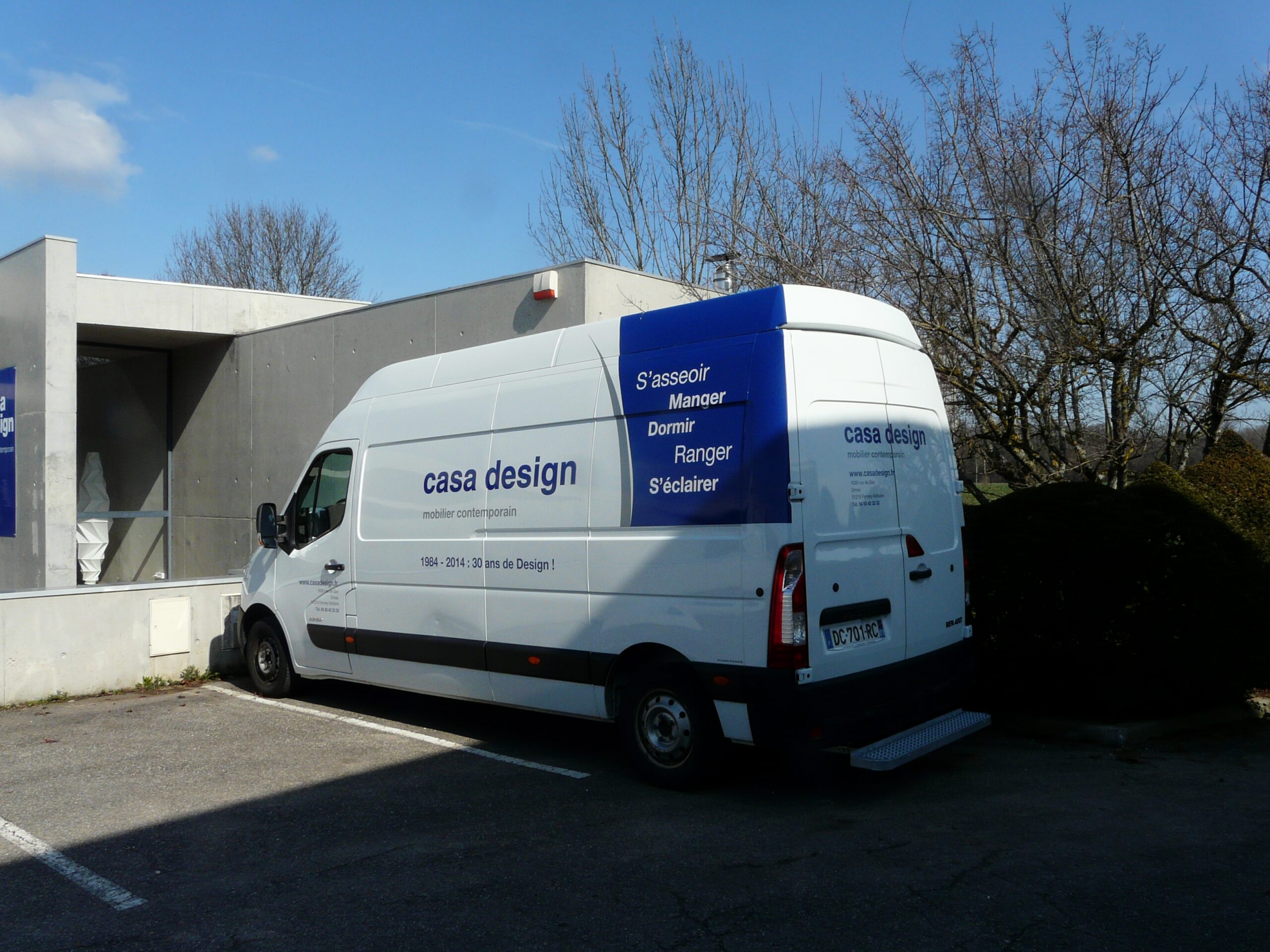 Flocage Camionnette Casa Scaled