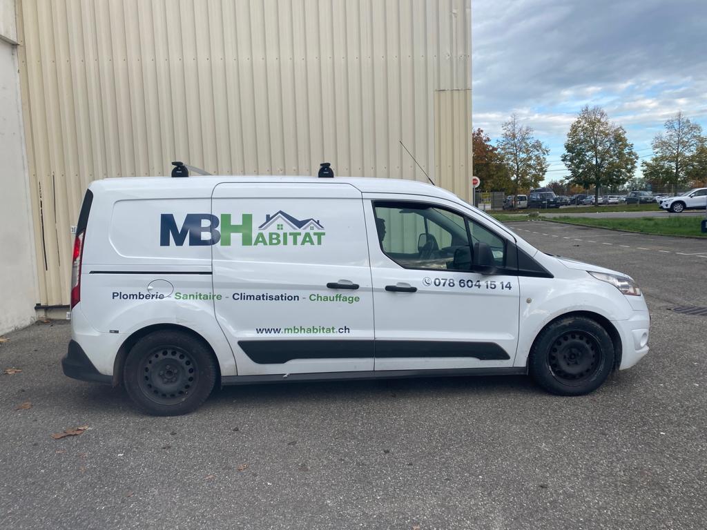 Flocage Camionnette MBHabitat