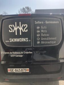 flocage camionnette skinwork