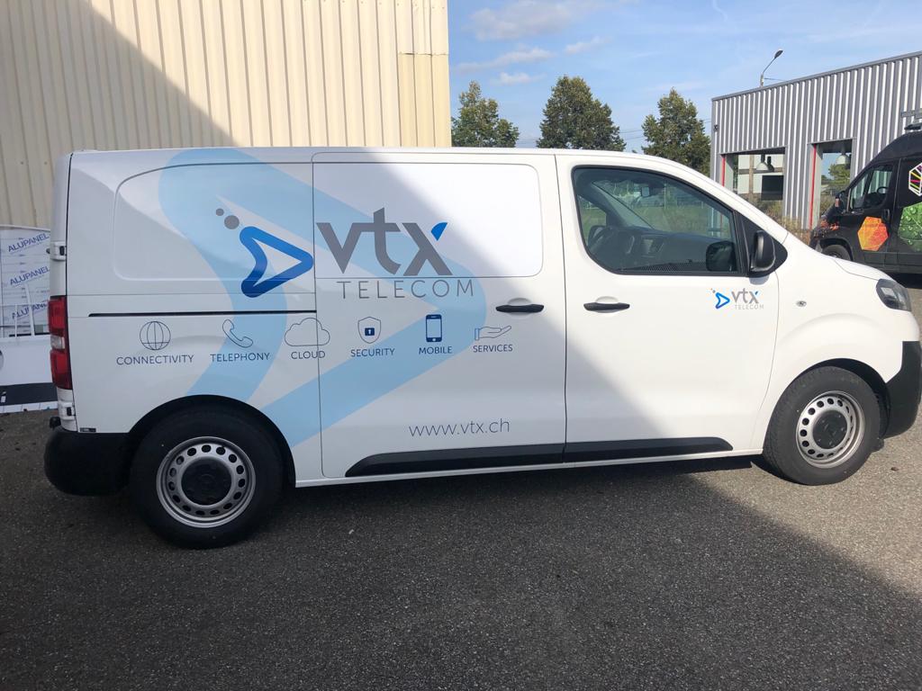 Flocage Camionnette Vtx