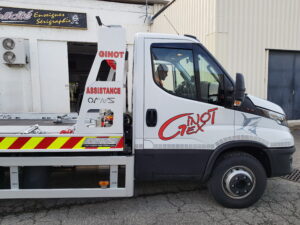 flocage camion ginot