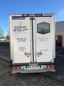 flocage camion la ferme 2