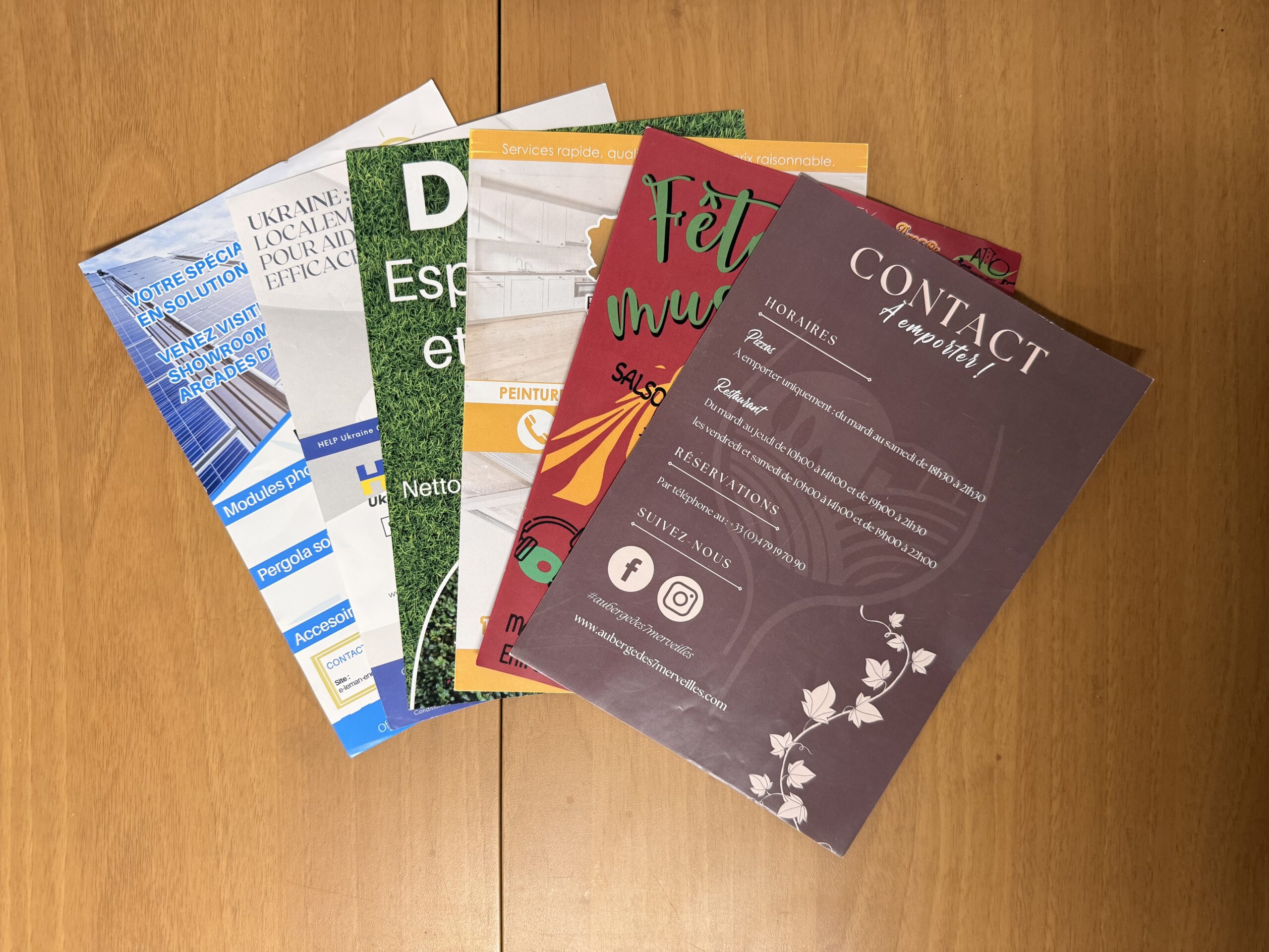 flyer feuille classique