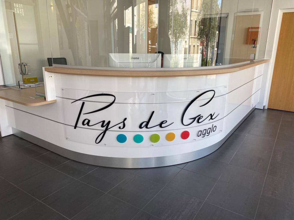 Panneau Plexi Pays De Gex Agglo