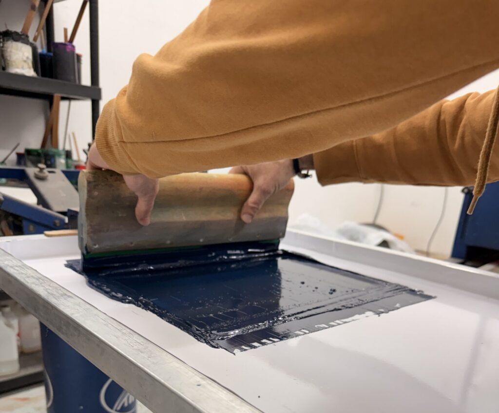 Sérigraphie Impression sérigraphie manip