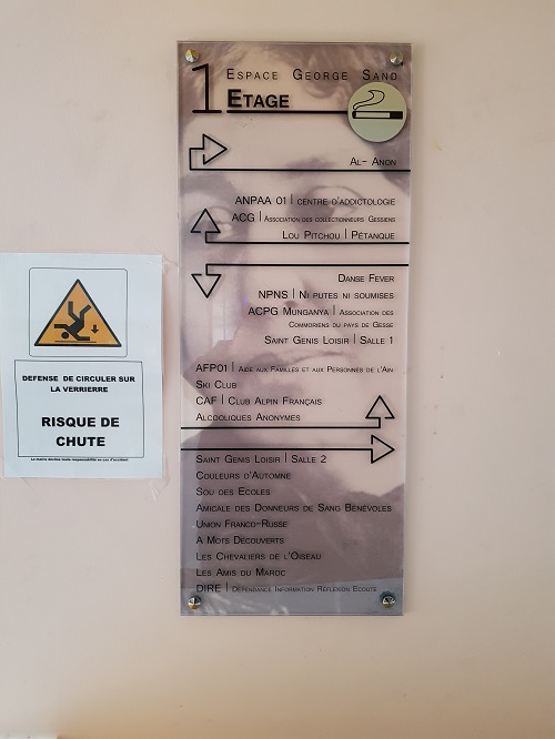 signalétique intérieur