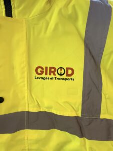 thermocollant veste jaune fluo girod 2